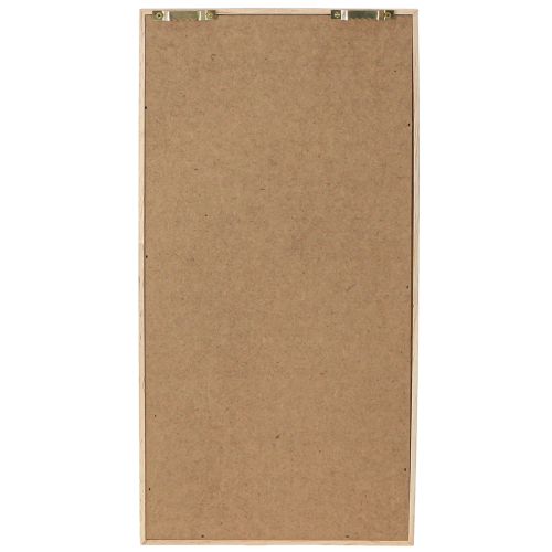 tételeket Fa fali dekoráció kerámia vázákkal, 35 cm magas, vidéki stílusú