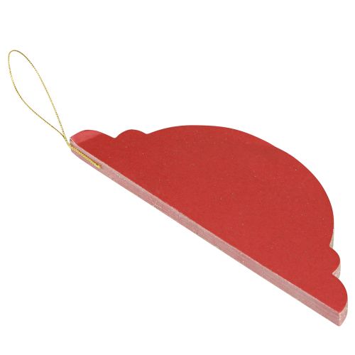 tételeket Karácsonyi dekorációs papír Karácsonyfa dekoráció Bordeaux H20cm