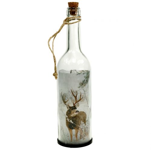 Floristik24 Karácsonyi dekorációs üveg világítással 30cm