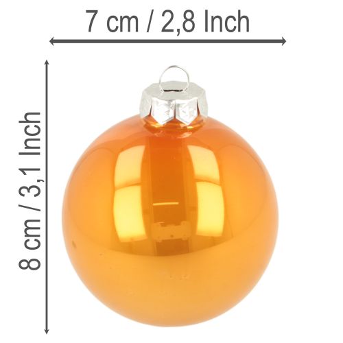 Karácsonyi Dísz Szett, Színes Karácsonyfa Díszek, 75 mm, 14 Darab | Floristik24.hu