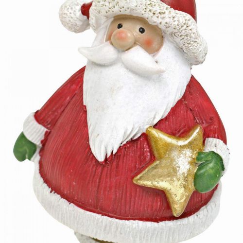 Floristik24 Deco figura Mikulás csillaggal / táska H13cm 2db