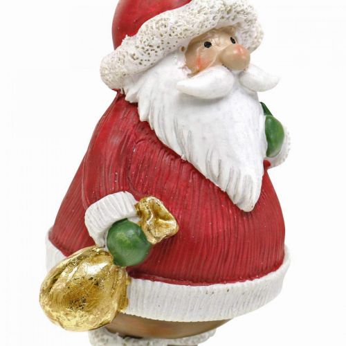 Floristik24 Deco figura Mikulás csillaggal / táska H13cm 2db