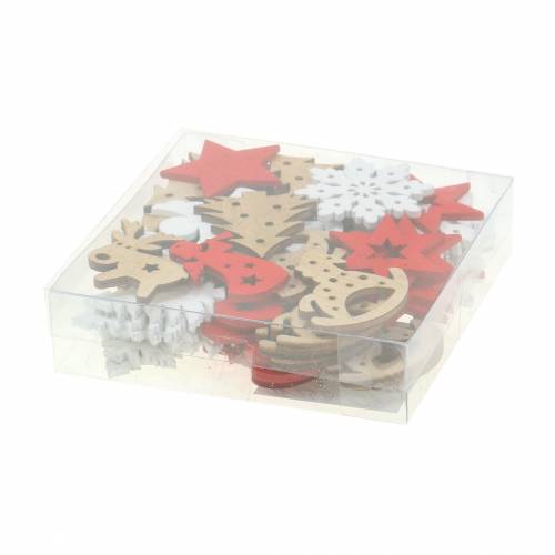 Floristik24 Szórványdísz karácsonyi választék fa 72 db