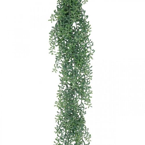 Zöld növény függő mesterséges lógó növény rügyekkel zöld, fehér 100cm