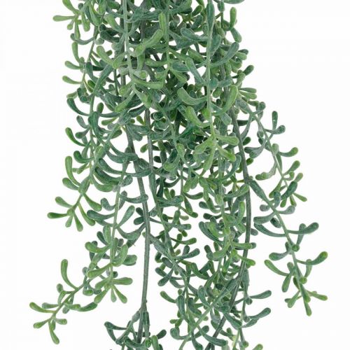 tételeket Zöld növény függő mesterséges lógó növény rügyekkel zöld, fehér 100cm