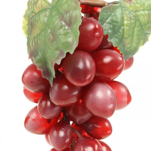 Dekoratív szőlő piros Műszőlő dekoratív gyümölcsök 15cm