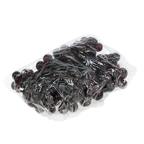 Floristik24 Szőlőfürt sötétvörös 44cm mű