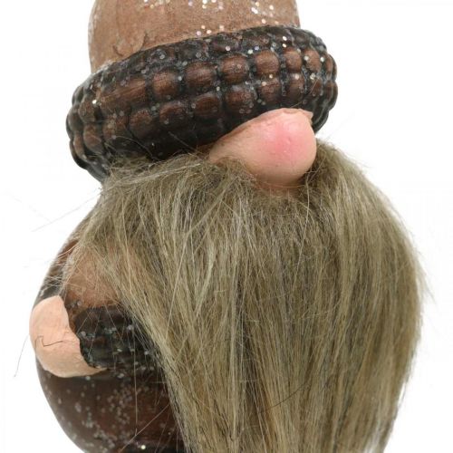 Floristik24 Imp kerámia kúp és makk díszpálca 8/8,5cm 4db