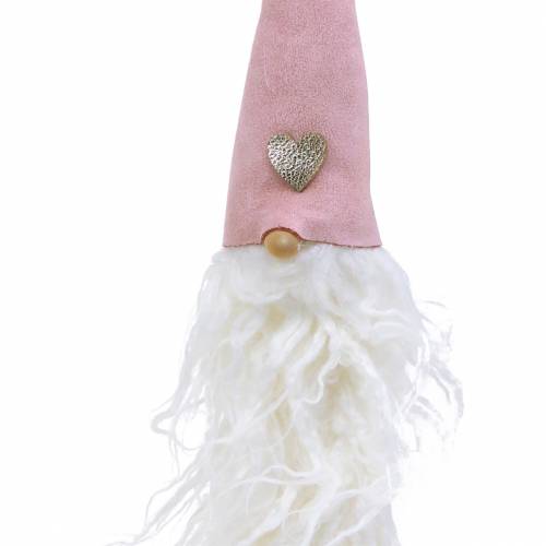 tételeket Gnome fej akasztható 45cm rózsaszín / szürke 2db