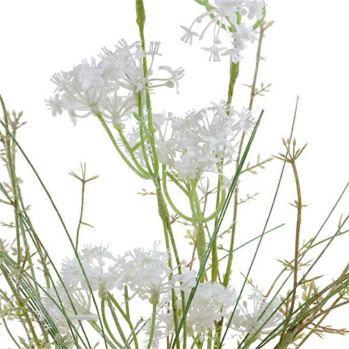 tételeket Kerti virágok fehér L50cm 3db