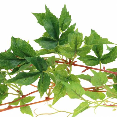 Floristik24 Virginia kúszónövény műzöld, piros 136cm 7 szálas