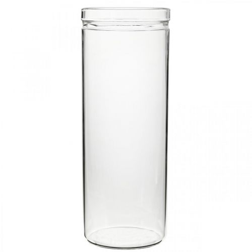 tételeket Virágváza, üveghenger, üvegváza kerek Ø10cm H27cm