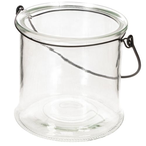 Üveg függőlámpás Ø12cm M12.5cm 2db | Floristik24.hu