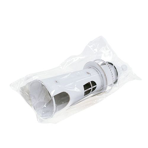 Floristik24 Deco világítótorony 15cm fehér