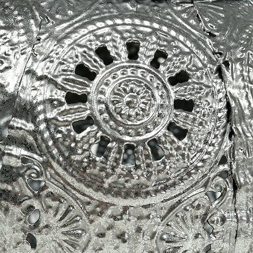 Floristik24 Lámpás ezüst keleti Ø12cm H9cm