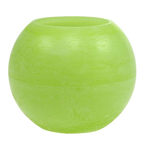 Floristik24 Lámpás viaszlabda Ø20cm világoszöld