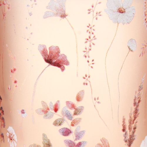 tételeket Elegáns gyertyatartó finom virágmintával a harmonikus szobadekorációhoz, 8 cm, 4 darab