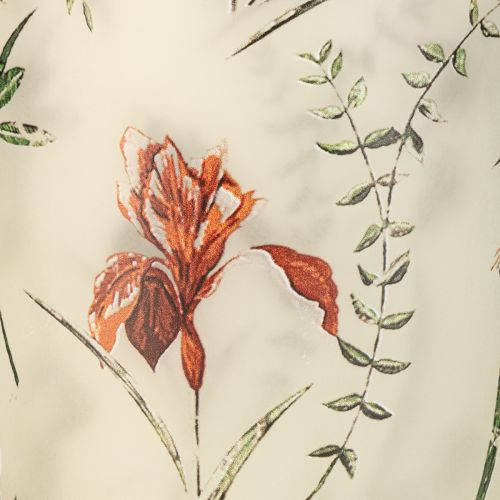 tételeket Üveg mécsestartó, virágmintás, otthoni meghitt pillanatokhoz, 18 cm