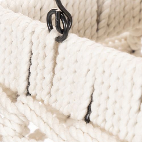 Függőlámpás, nyári dekoráció, makramé M35.5cm Sz19cm | Floristik24.hu