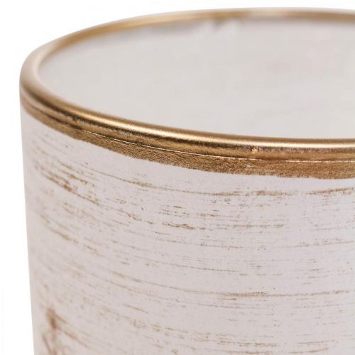 tételeket Üveg mécsestartó virágmintával Ø8cm M9cm 2db