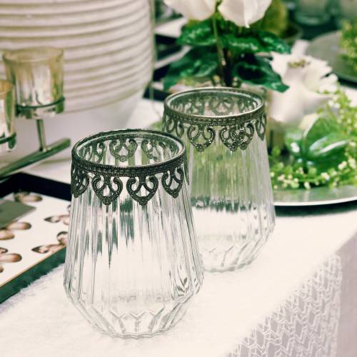 Floristik24 Lámpás Vintage Ø16,5cm H21cm