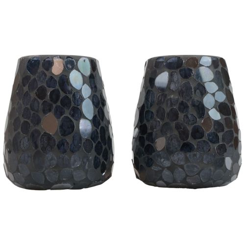 tételeket Lámpás karácsonyi gyertyatartó fekete Ø11cm 2db