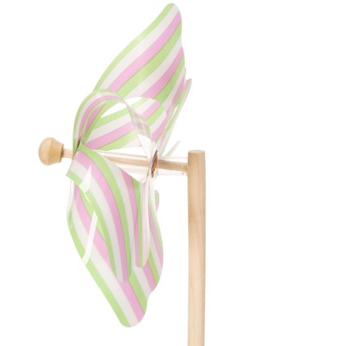 tételeket Szélmalom kerti karó, vonzó dekoráció teraszra, kertbe és erkélyre, 47 cm, 3 darab