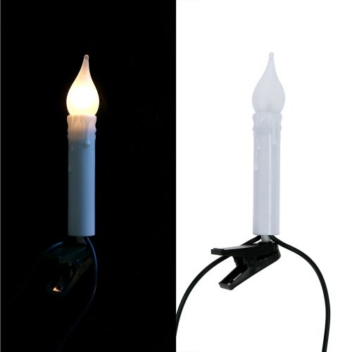 Floristik24 Széllökés fénylánc belső 16er 6m meleg fehér