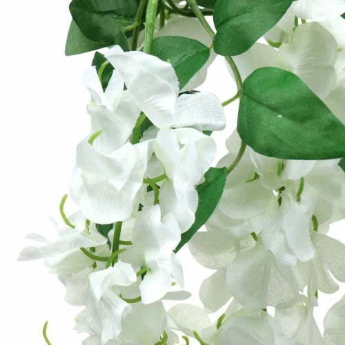 Garland wisteria fehér 175cm 2db