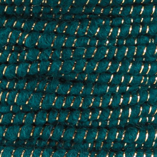 tételeket Gyapjúfonal drótból készült filczsinórral gyapjúzsinór türkiz arany Ø5mm 33m