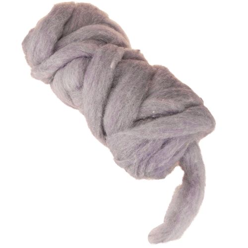 tételeket Világoslila gyapjúszalag, 10m, dekoratív gyapjú virágkötészethez és kézművességhez