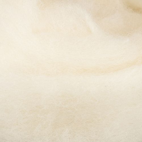 tételeket Fehér gyapjúszalag, 2m, dekoratív gyapjú kézműveskedéshez és csomagoláshoz