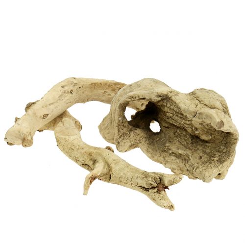 Floristik24 Fadarabok keveréke fehérített 500g