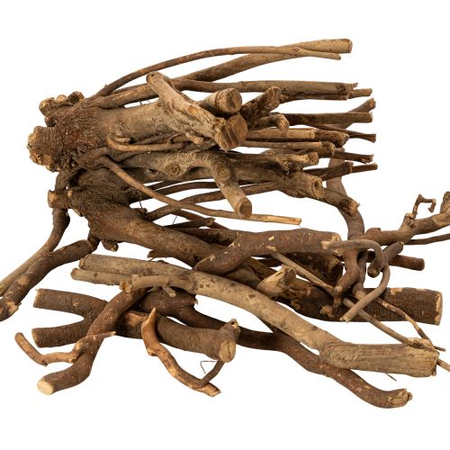 Dekoratív faágak és alanytörzsek, természetesen szárítva, 18 cm, 500 g