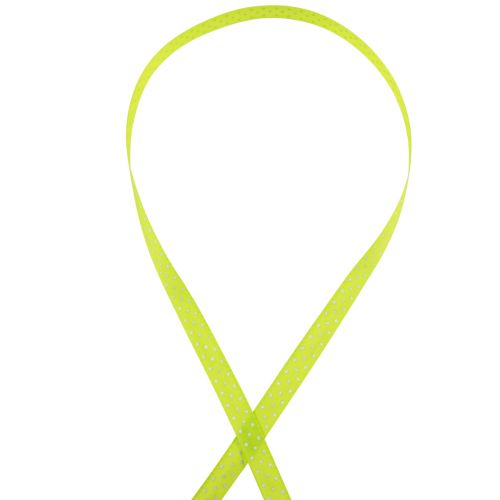 tételeket Ajándék szalag pontozott díszszalag május zöld 10mm 25m