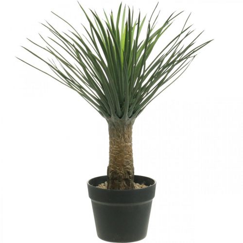 Mesterséges yucca pálma cserépben Műpálma cserepes növény H52cm