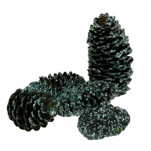 Floristik24 Kúpok mix zöld jeges 200g