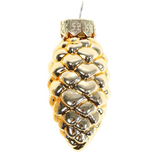 tételeket Kúpos mix üvegaranyból 5cm 14 db