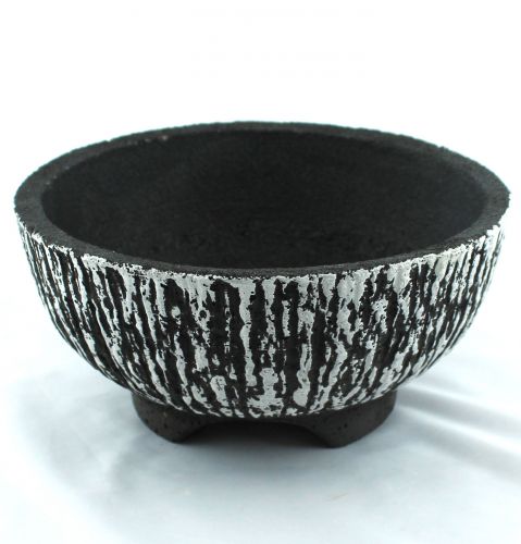 Floristik24 Cementtál kerek Ø30cm kéreg