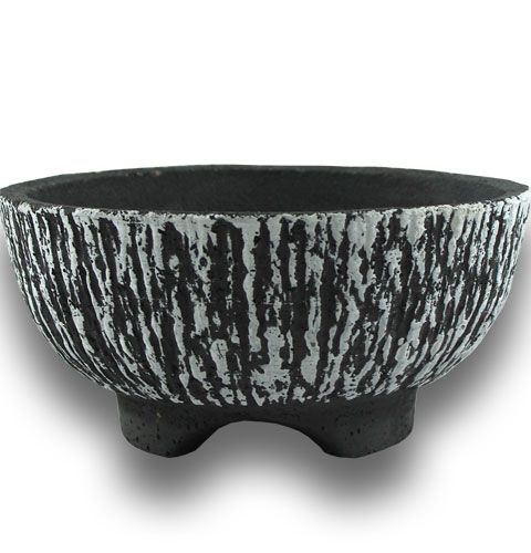 Cementtál kerek Ø30cm kéreg