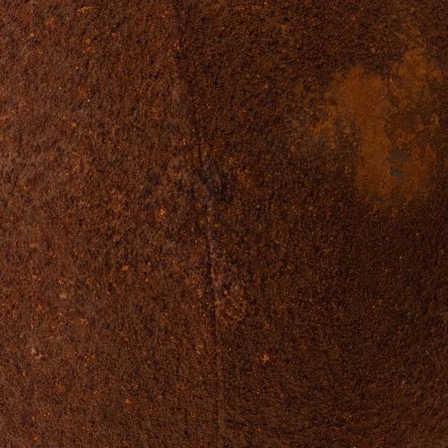 tételeket Rozsdaszínű gömbdíszítő elem rusztikus kertdizájnhoz, 14 cm, 2 darab