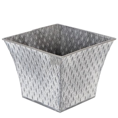 Cinkcserép rombusz mintával, M15cm vétel | Floristik24.hu