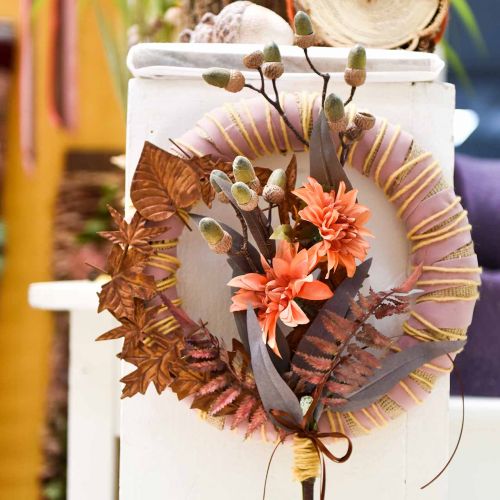 Floristik24 Ág makkbarna, zöld L30cm