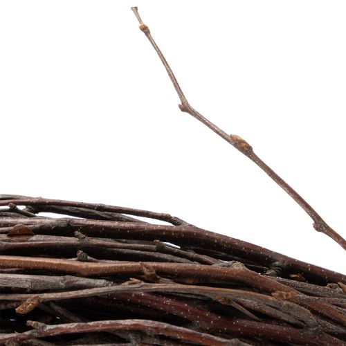 tételeket Klasszikus díszes fűzfa koszorú kreatív kompozíciókhoz, 59 cm