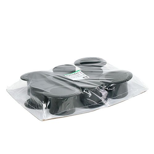 tételeket Henger fekete 7cm 9 db