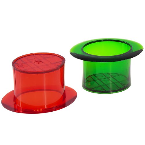 tételeket Ültetős díszhenger színes asztaldísz 12×10×6,5cm 9db