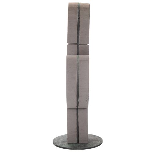 tételeket Virágmintás habkaktusz figura, fekete, 38cm x 74cm