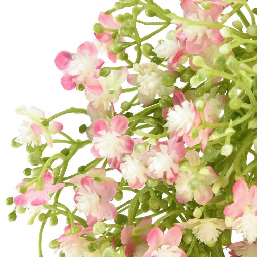 tételeket Művirág koszorú ajtókoszorú fali dekoráció Ø30cm H6cm