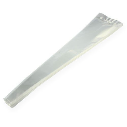 Floristik24 Virágtáska üres átlátszó L60 Sz14cm - 3cm 50db ROSSZ ÁRUK