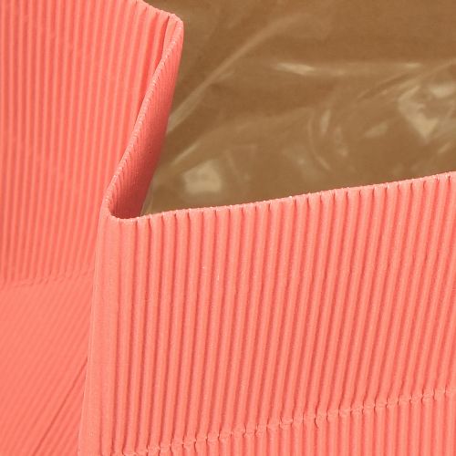 tételeket Virágtáska extra hosszú fóliával lazac rózsaszín 24x12cm 6 db